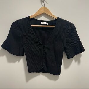 Pradegal cropped knit top